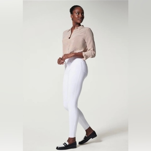 Spanks Jean-ish Ankle Leggings - Picture 1 of 9